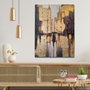 Wallity Pintura al óleo decorativa Multicolor 70 x 100 cm
